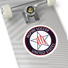 Load image into Gallery viewer, Inspire logo Round Vinyl Stickers