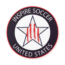 Load image into Gallery viewer, Inspire logo Round Vinyl Stickers