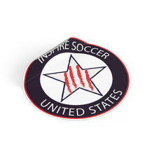 Load image into Gallery viewer, Inspire logo Round Vinyl Stickers