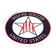 Load image into Gallery viewer, Inspire logo Round Vinyl Stickers