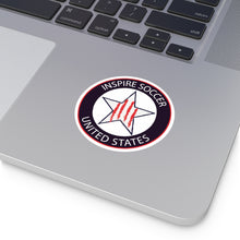 Load image into Gallery viewer, Inspire logo Round Vinyl Stickers