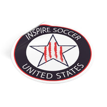 Load image into Gallery viewer, Inspire logo Round Vinyl Stickers
