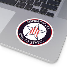 Load image into Gallery viewer, Inspire logo Round Vinyl Stickers