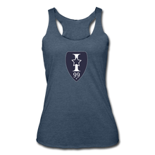 Load image into Gallery viewer, 2022 Women’s Tri-Blend Racerback Tank - heather navy