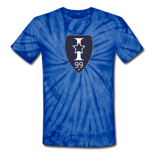 Load image into Gallery viewer, 2022 Unisex Tie Dye T-Shirt - spider blue