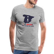 Load image into Gallery viewer, 2022 SPAIN OGO TRIP Men's Premium T-Shirt - heather gray