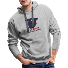 Load image into Gallery viewer, 2022 SPAIN LOGO TRIP Men’s Premium Hoodie - heather grey