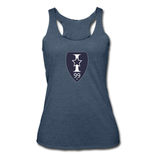 Load image into Gallery viewer, 2022 Women’s Tri-Blend Racerback Tank - heather navy
