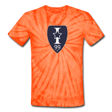 Load image into Gallery viewer, 2022 Unisex Tie Dye T-Shirt - spider orange
